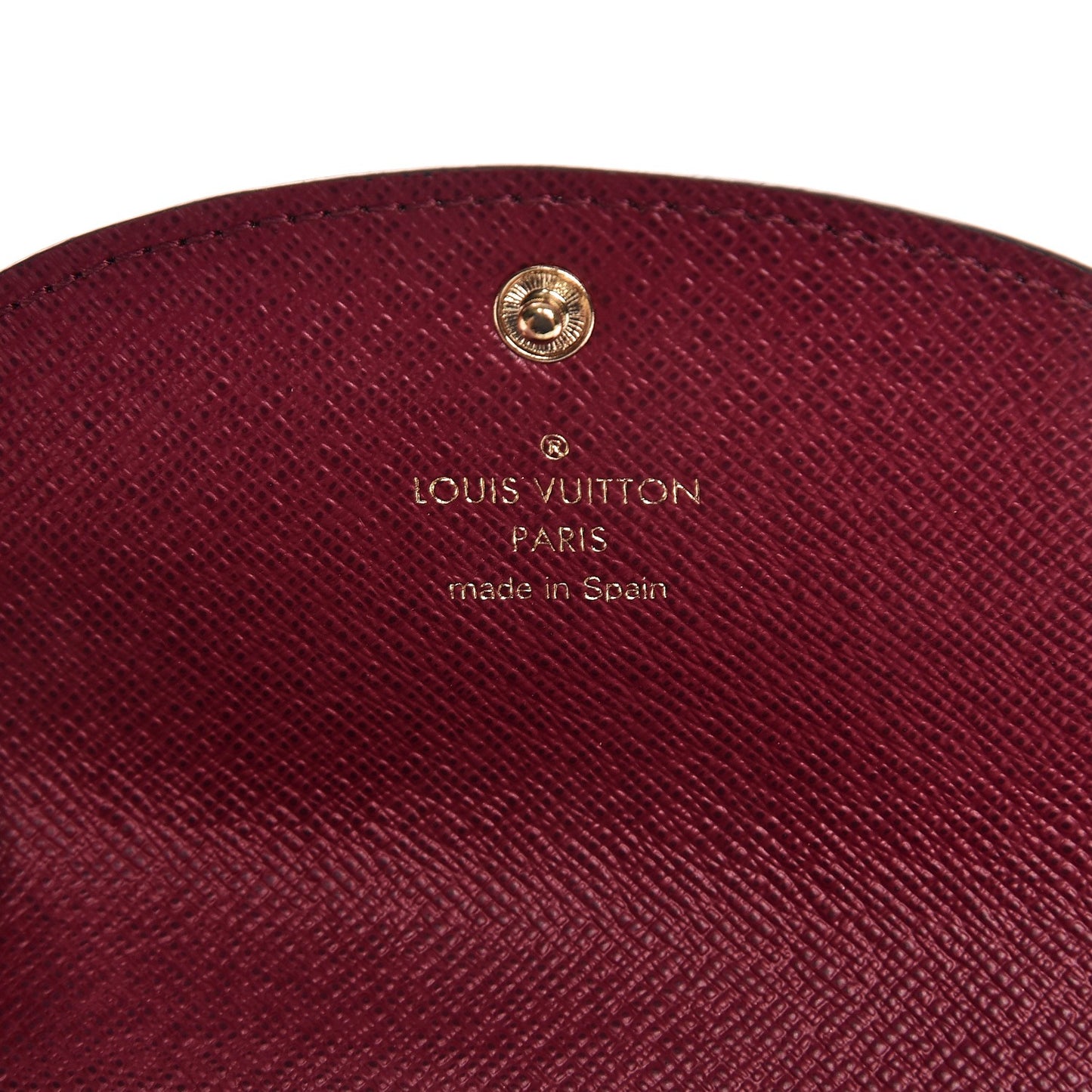 Monogram Rosalie Coin Purse Fuchsia