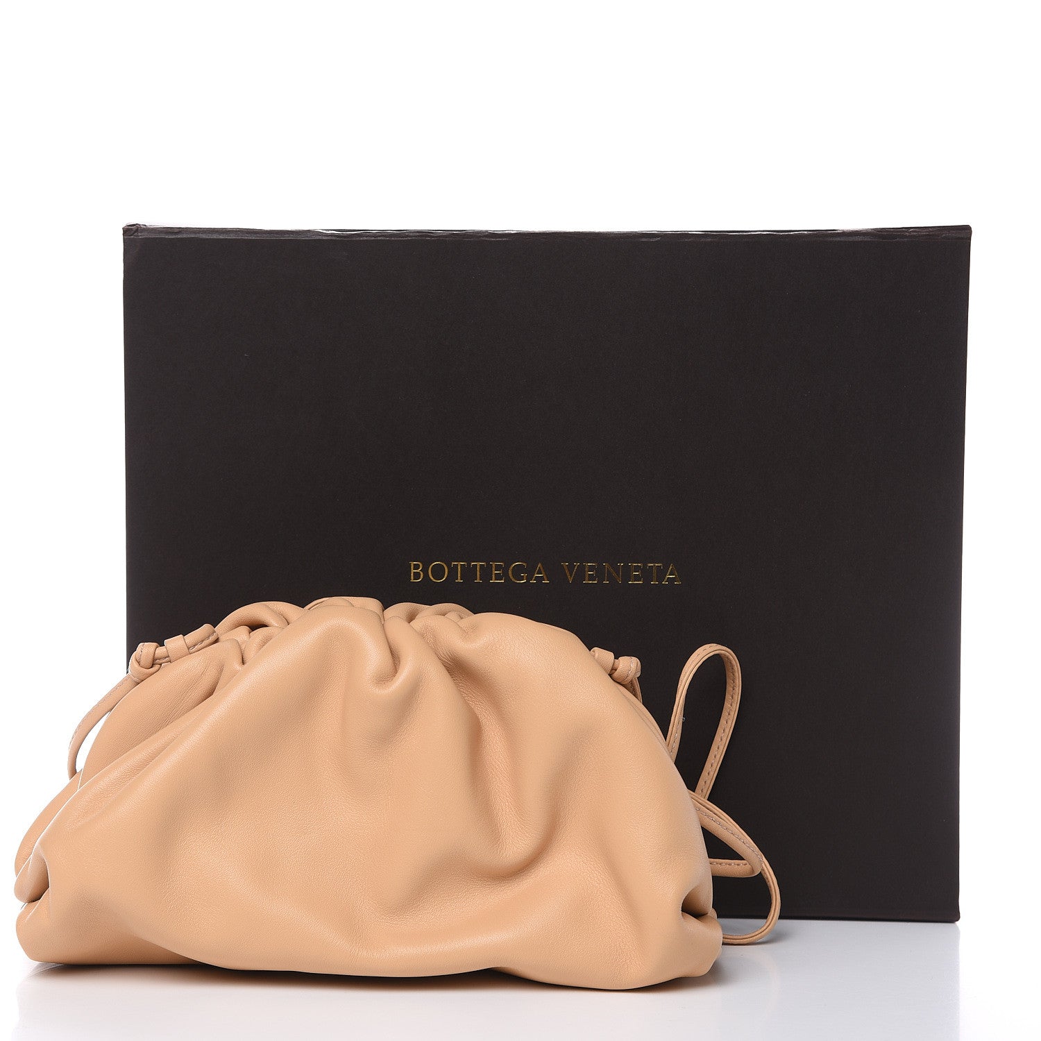 Bottega Veneta Butter Calfskin The Mini Pouch Nude 10 of 10