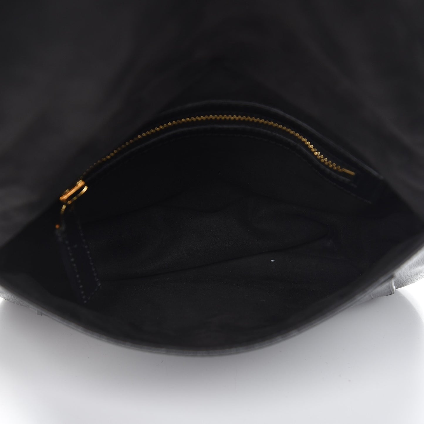 Grained Calfskin Medium Chain Jennifer Crossbody Bag Black