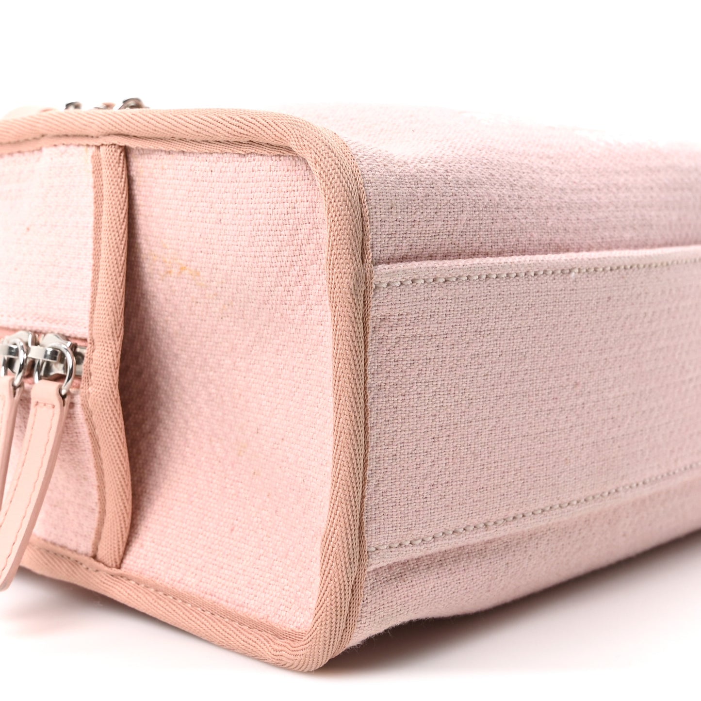 Canvas Deauville Small Bowling Bag Light Pink Light Pink
