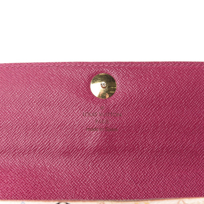 Louis Vuitton Monogram Multicolor Sarah Wallet White Eglantine 10 of 15