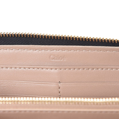 Chloe Grained Calfskin Marcie Long Zip Around Wallet Black 7 of 10