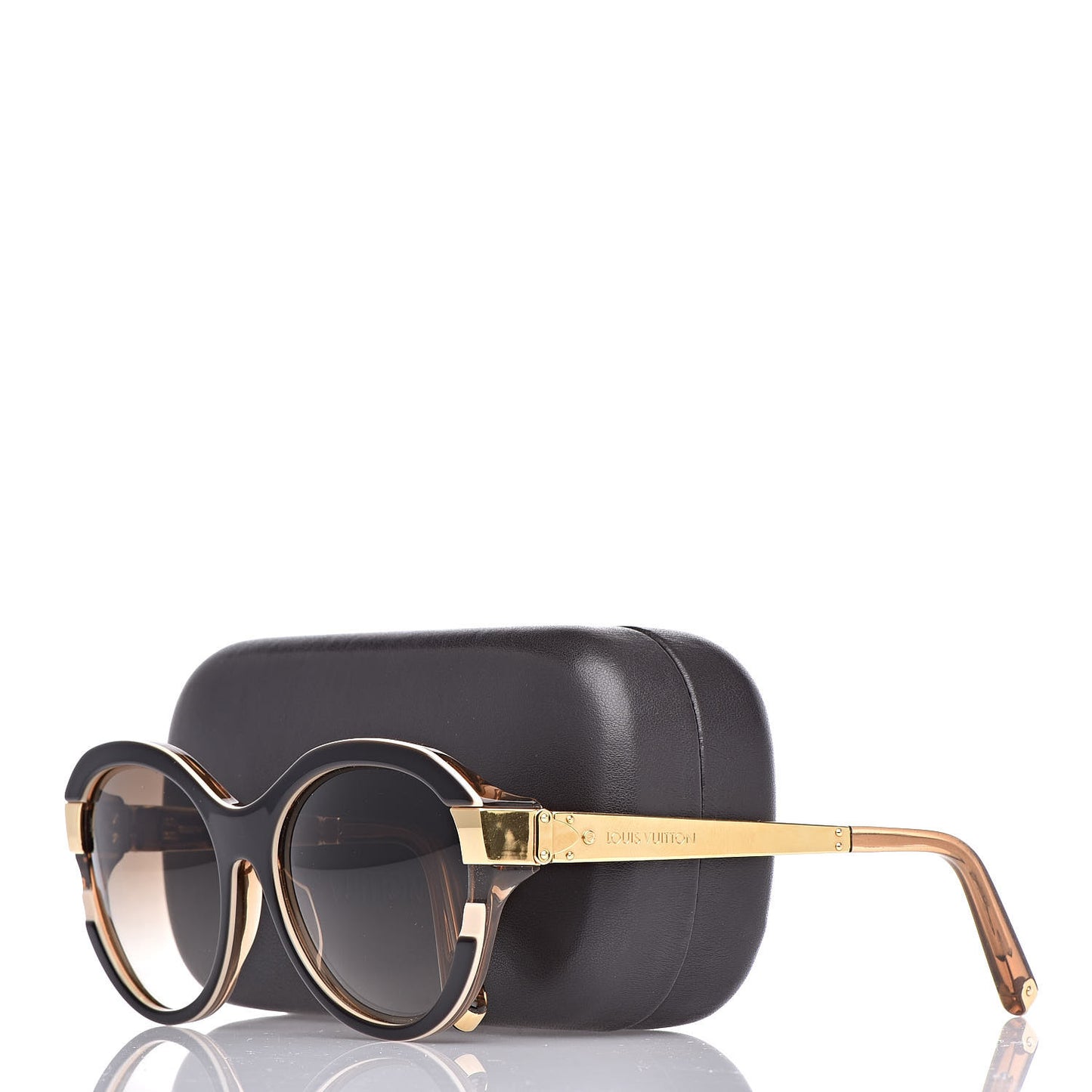 Petit Soupcon Cat Eye Sunglasses Z0487W Brown