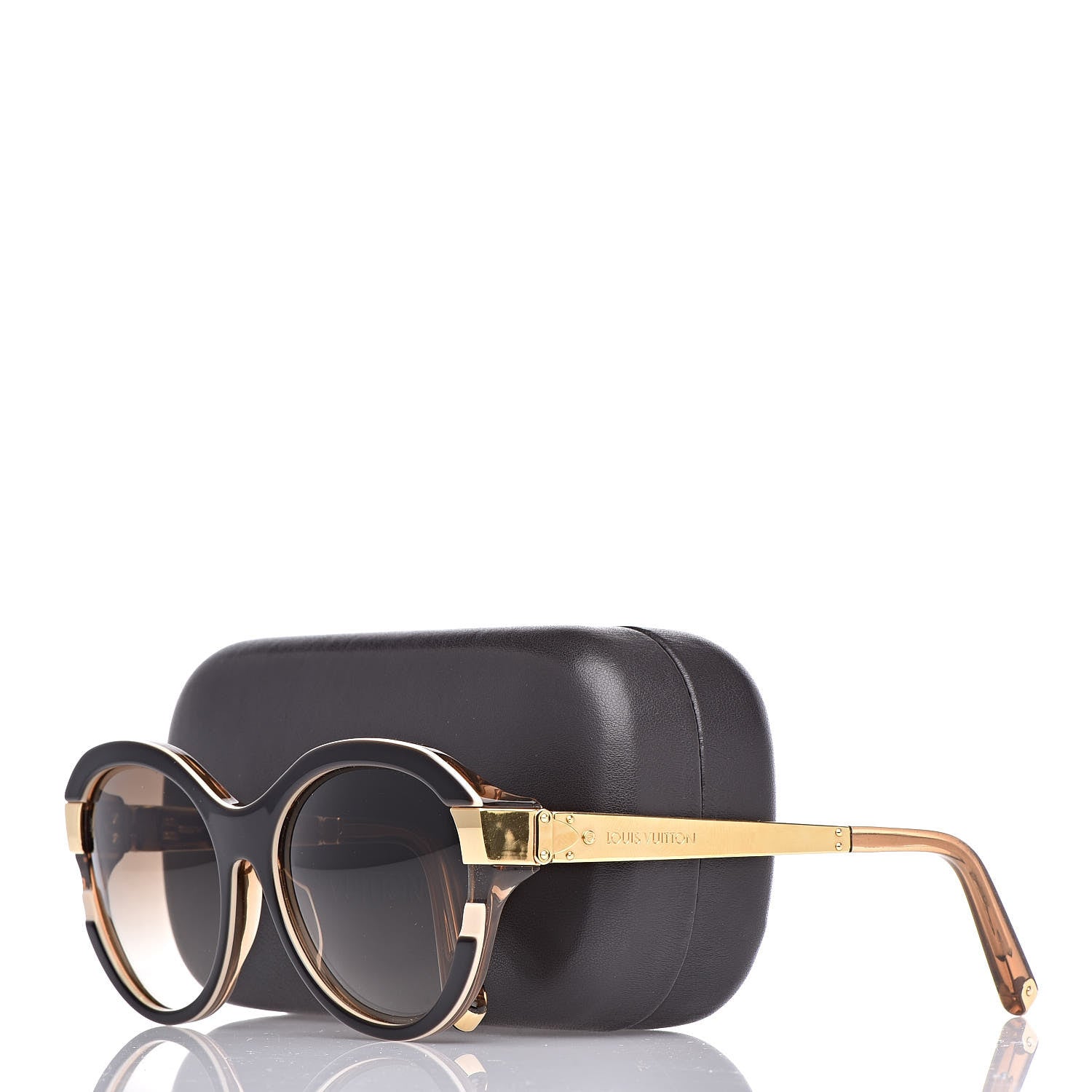 Louis Vuitton Petit Soupcon Cat Eye Sunglasses Z0487W Brown 7 of 8