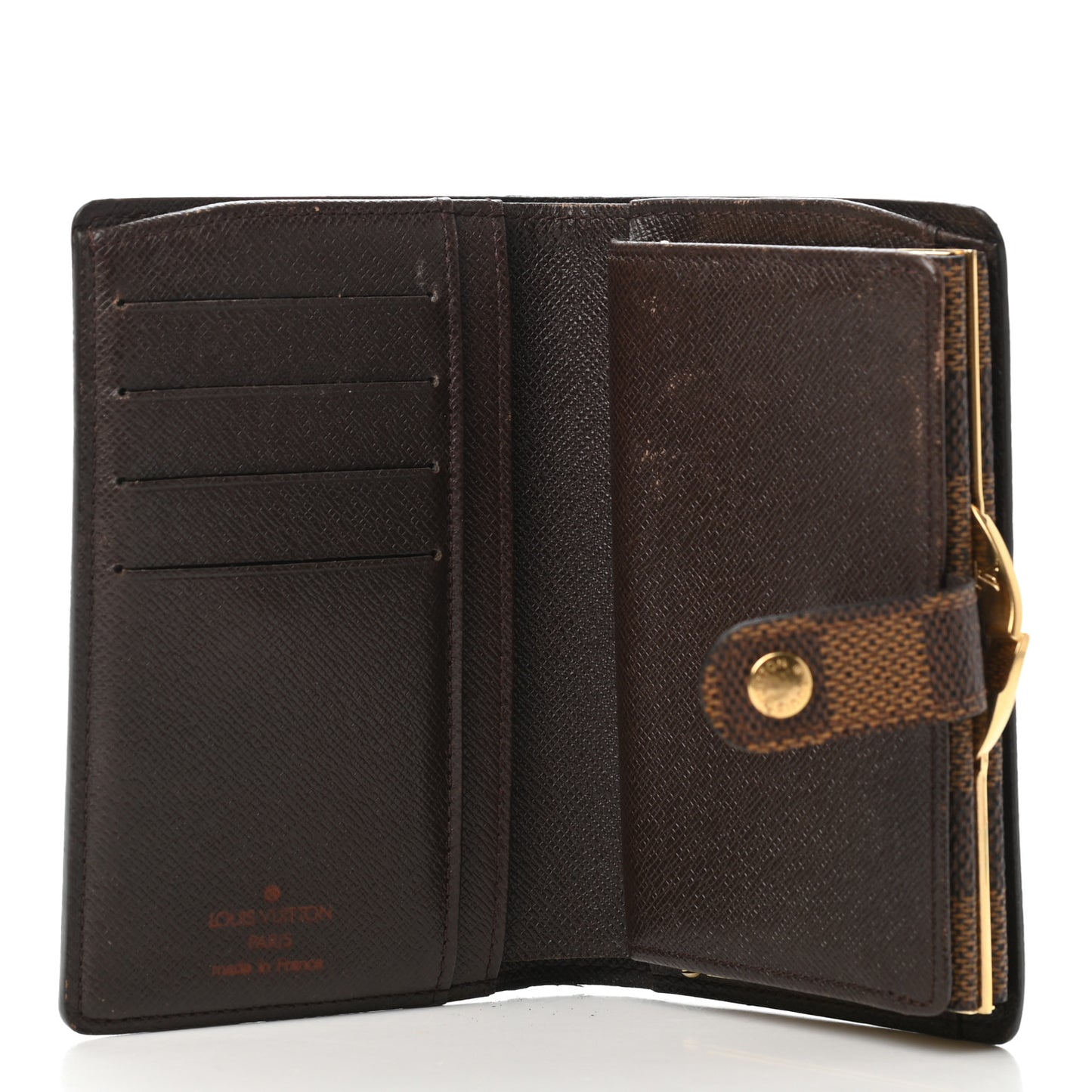 Damier Ebene French Purse Wallet