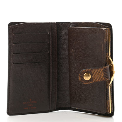 Louis Vuitton Damier Ebene French Purse Wallet 5 of 8