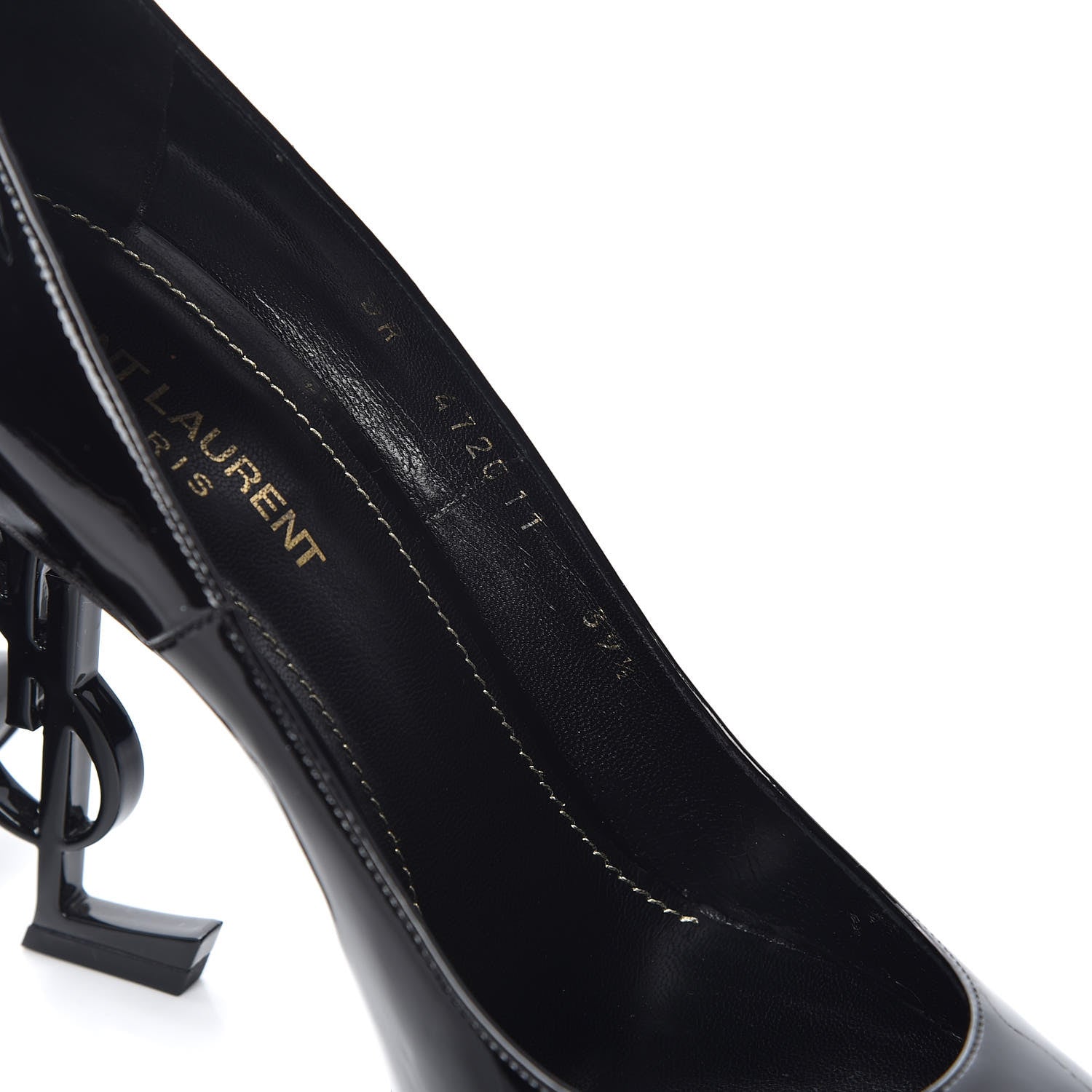 Saint Laurent Patent Opyum 110 Pumps 39.5 Black 9 of 11