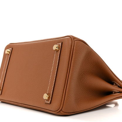 Hermes Togo Birkin 25 Gold 10 of 11