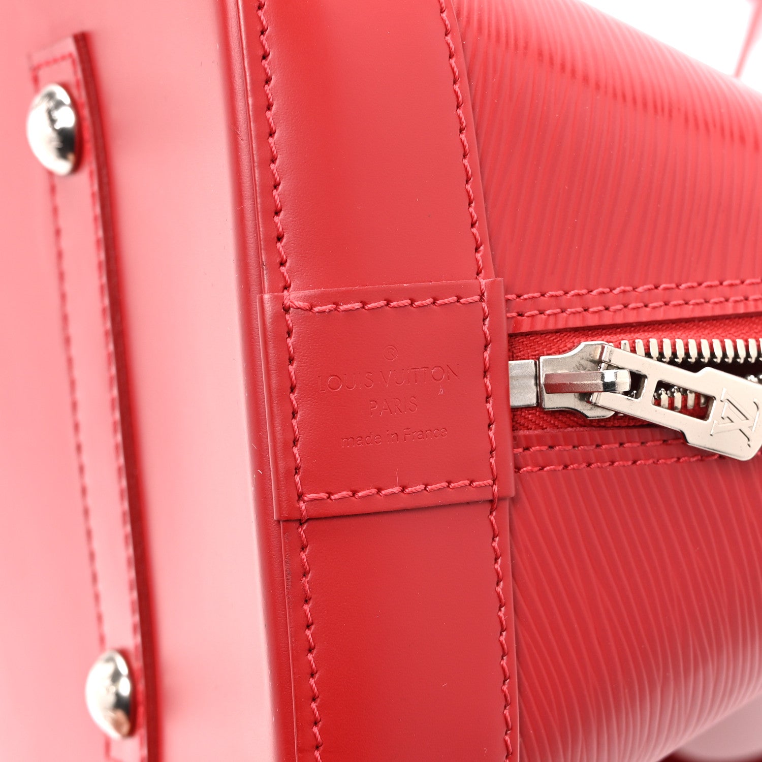 Louis Vuitton Epi Alma GM Carmine 6 of 10