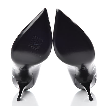 Valentino Garavani Patent VLTN 105mm Pumps 36.5 Black White 5 of 10