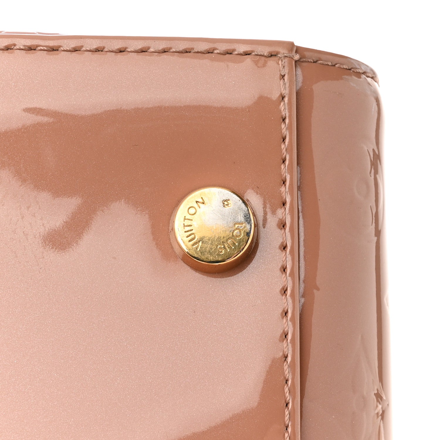 Louis Vuitton Vernis Brea GM Rose Velours 21 of 22