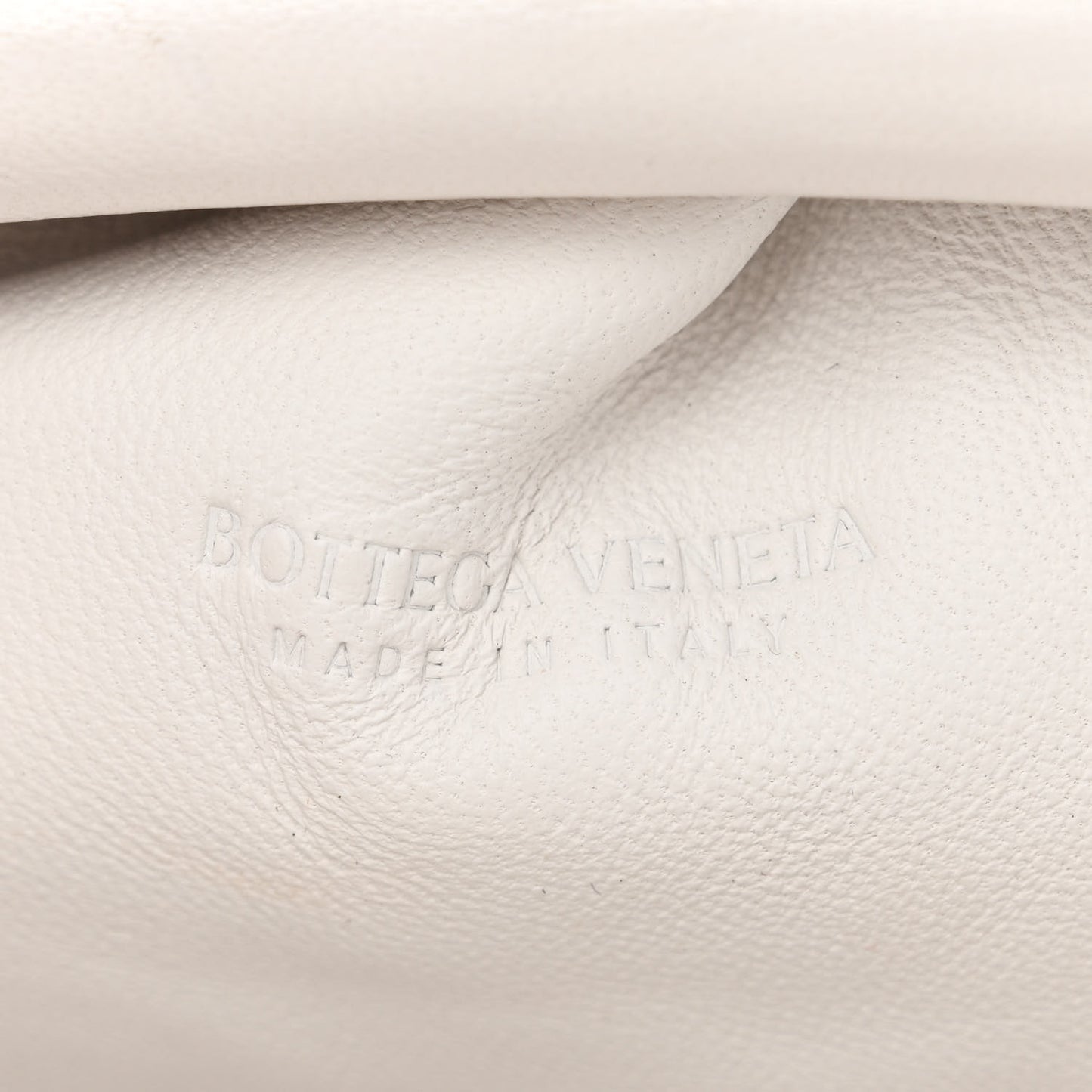 Nappa Intrecciato The Mini Pouch Chalk
