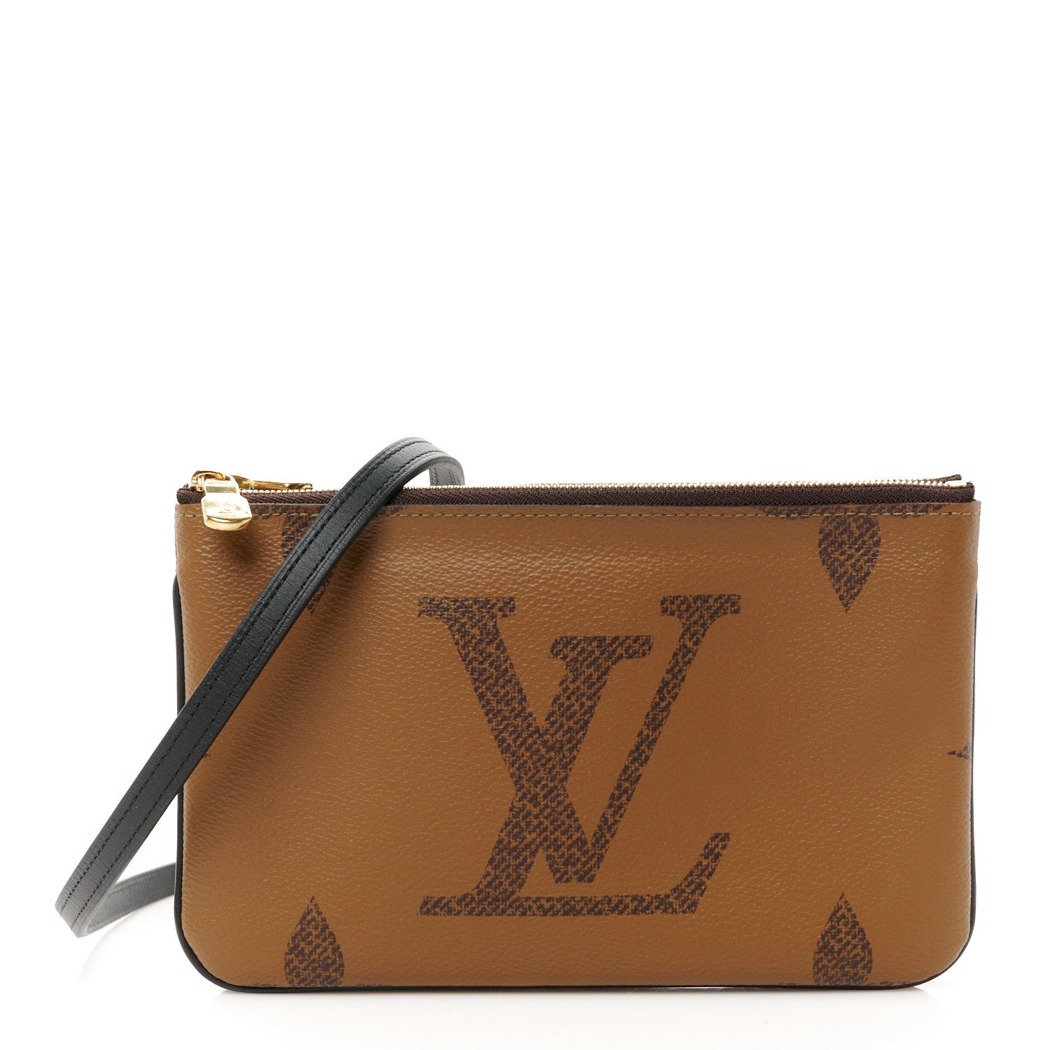 Louis Vuitton Reverse Monogram Giant Double Zip Pochette 1 of 10