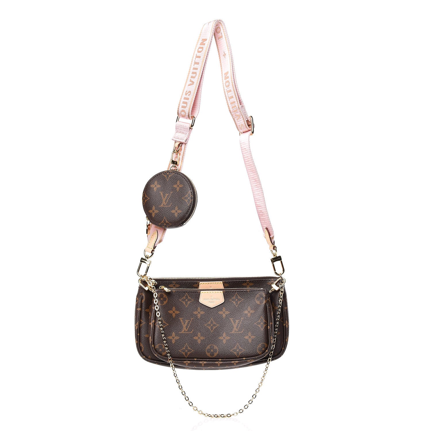 Louis Vuitton Monogram Multi Pochette Accessories Rose Clair 1 of 17