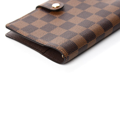 Louis Vuitton Damier Ebene Small Ring Agenda Cover 6 of 9