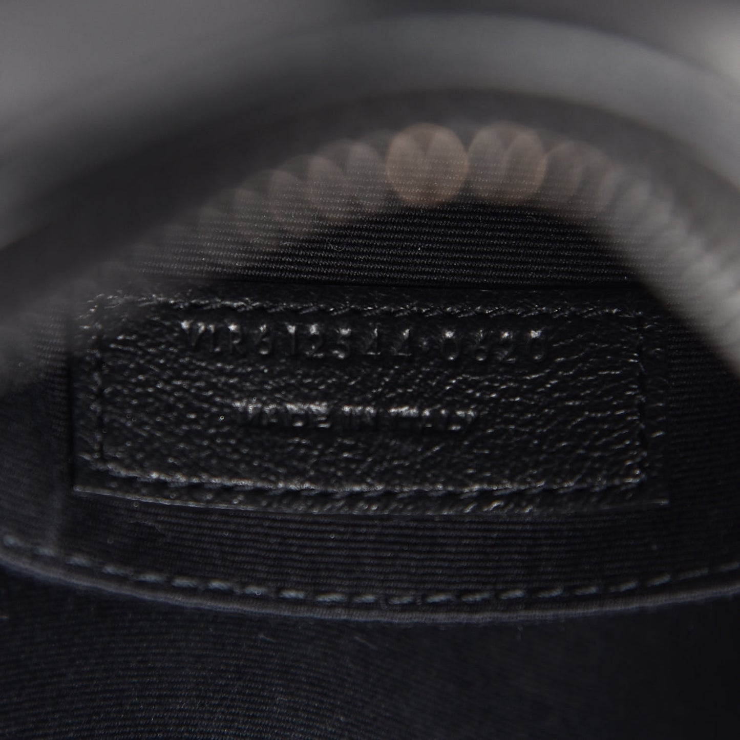 Calfskin Matelasse Monogram Lou Camera Bag Black
