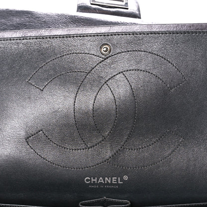 Chanel Metallic Aged Calfskin Quilted 2.55 Reissue 227 Flap Dark Silver 6 of 12