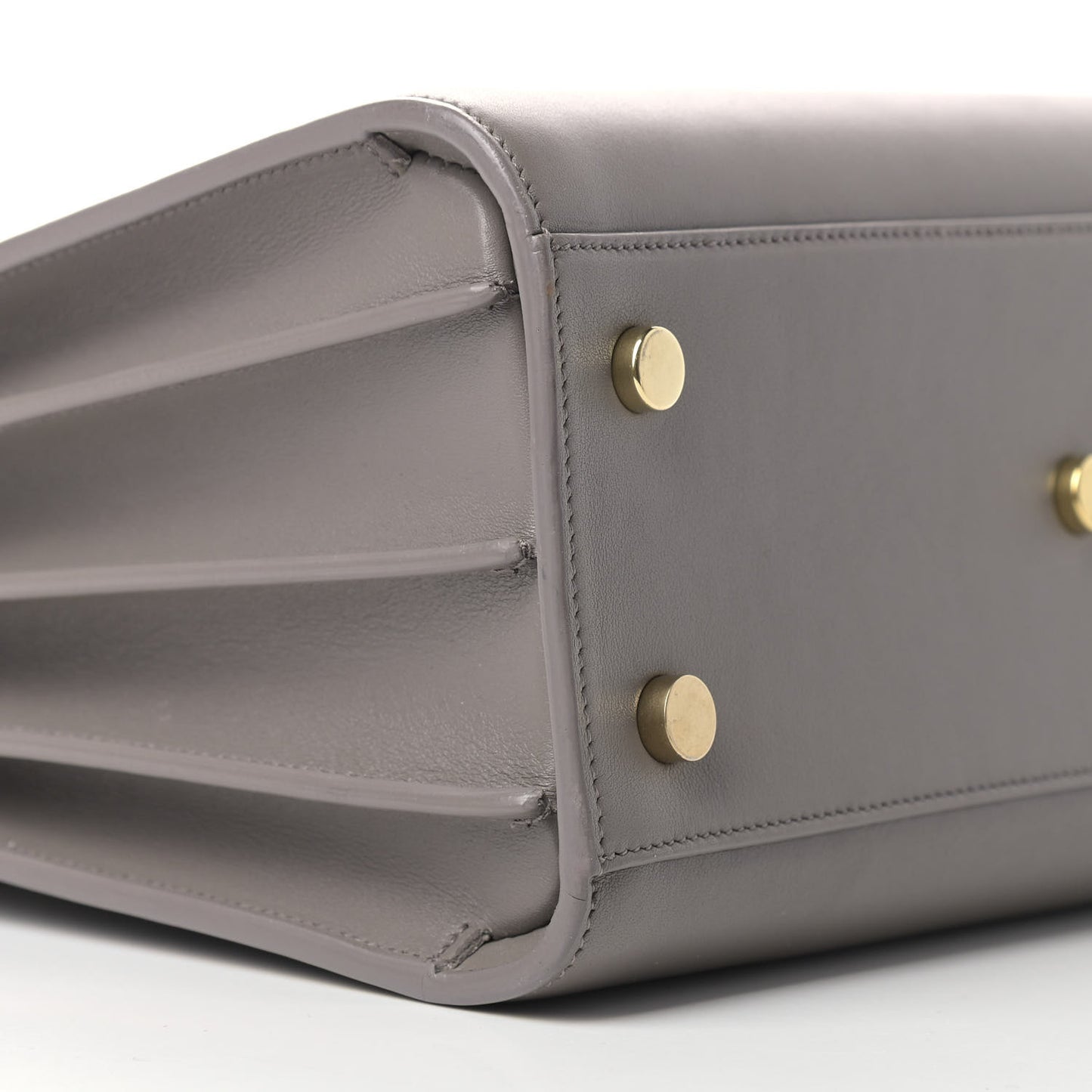 Calfskin Baby Sac de Jour Fog