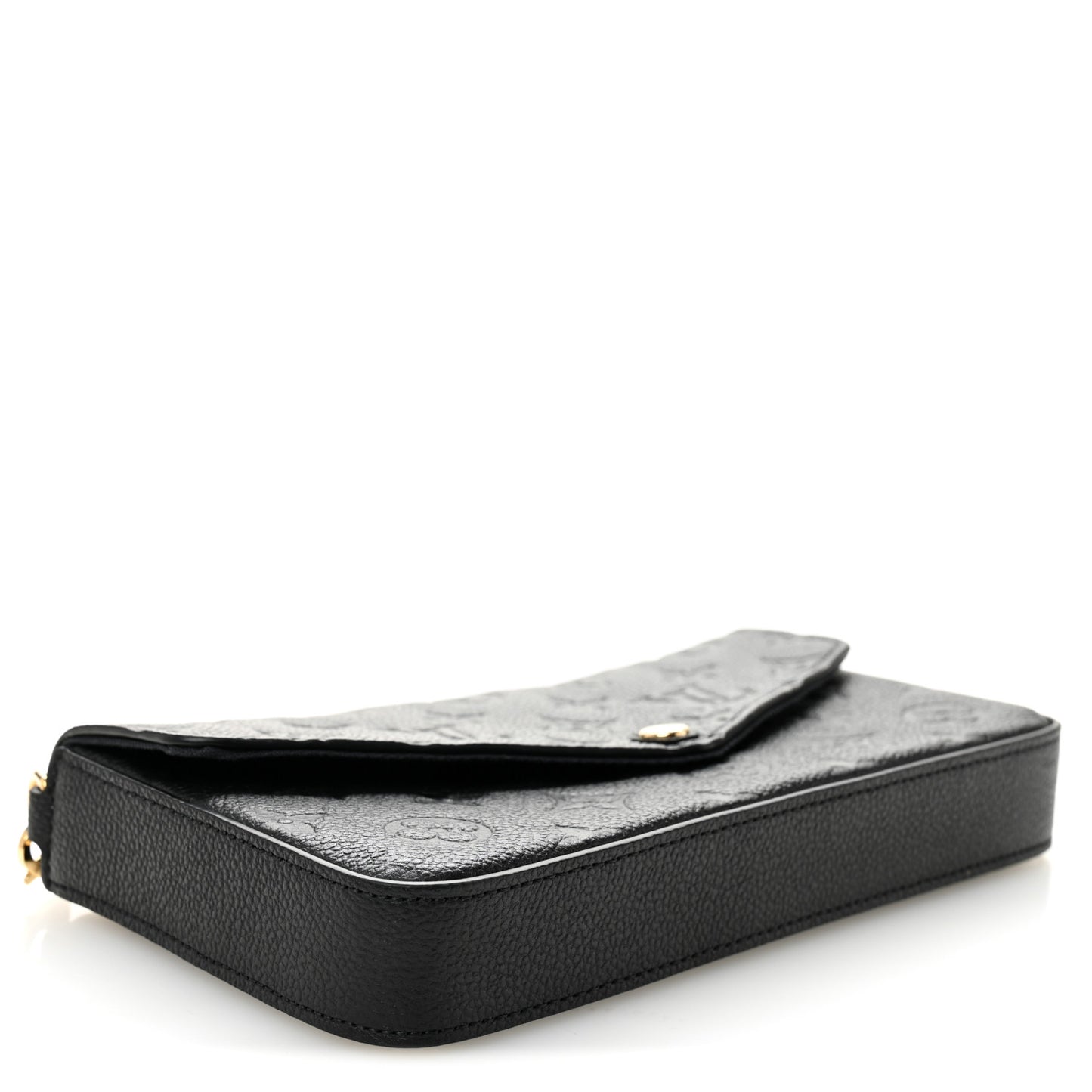 Empreinte Pochette Felicie Chain Wallet Black