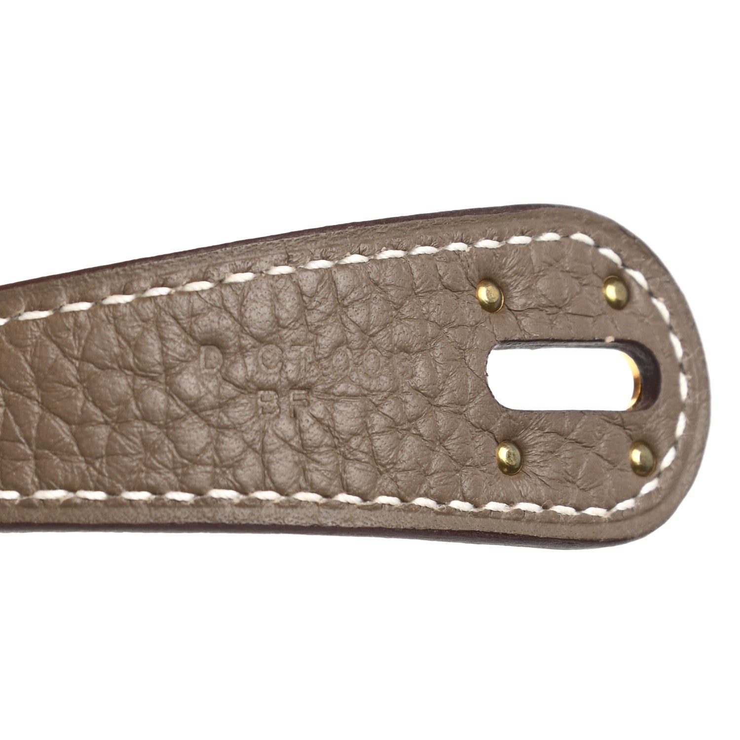 Hermes Taurillon Clemence Lindy 30 Etoupe 7 of 10