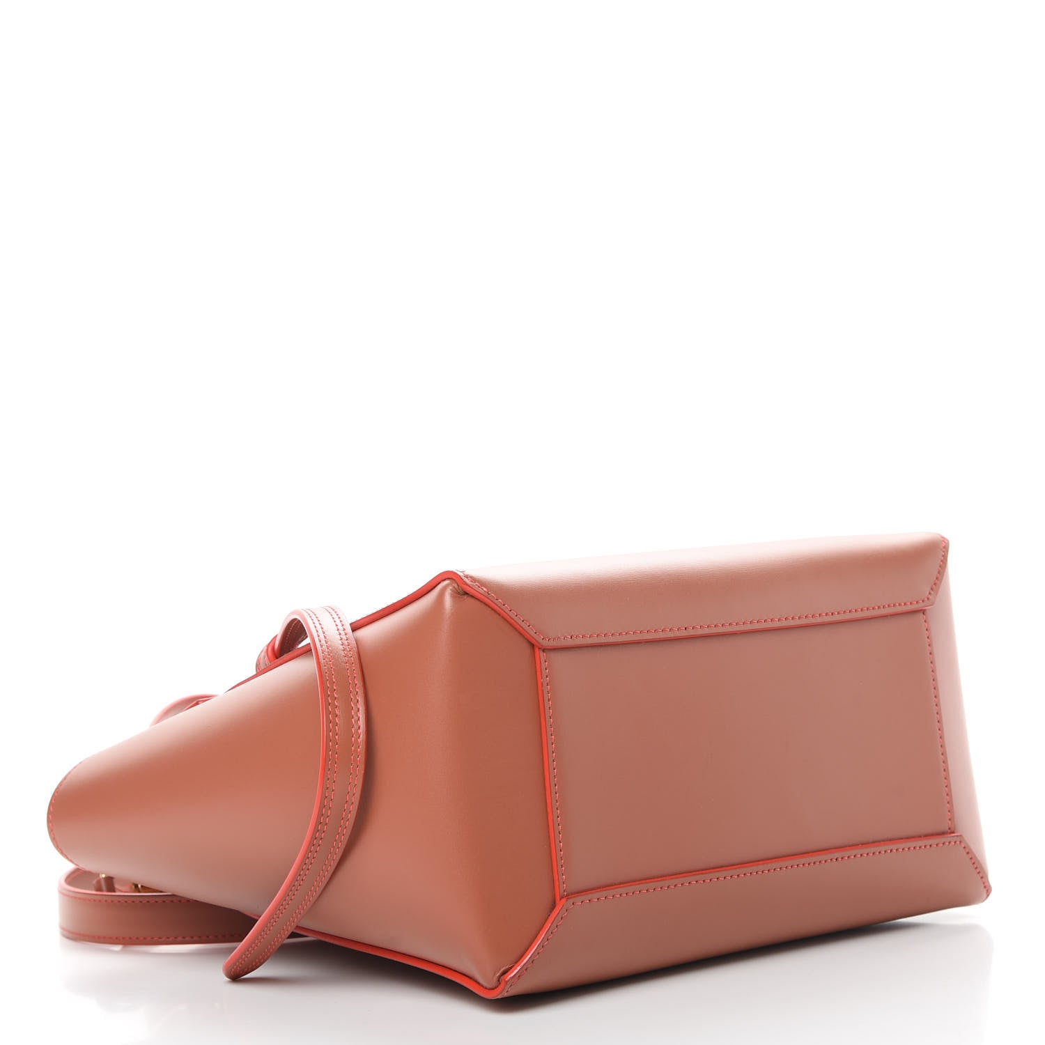 Celine Smooth Calfskin Mini Belt Bag Terracotta 5 of 13