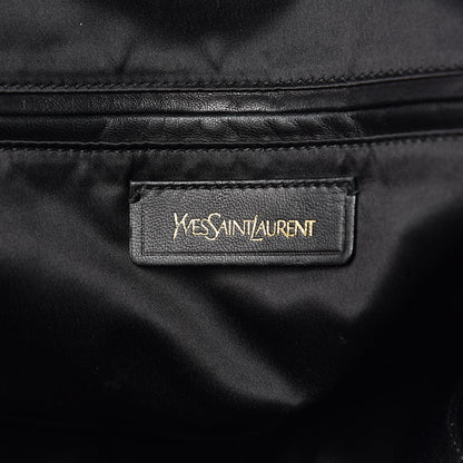 Saint Laurent Calfskin Oversized Muse Black 6 of 14