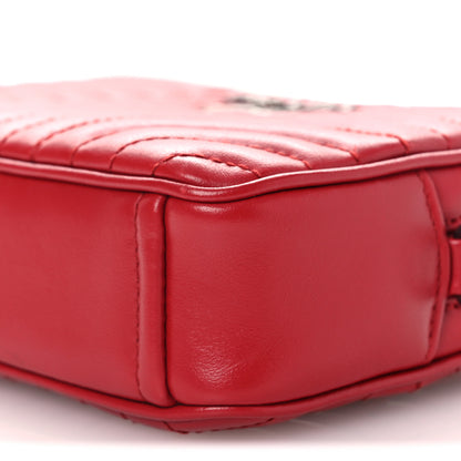 Prada Soft Calfskin Diagramme Camera Bag Rosso 10 of 10