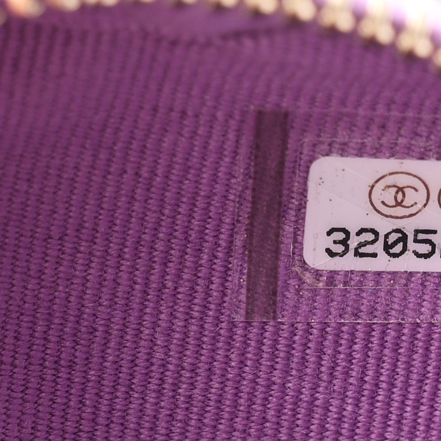 Chanel Lambskin Quilted CC In Love Heart Waist Belt Bag With Chain Purple 7 of 11