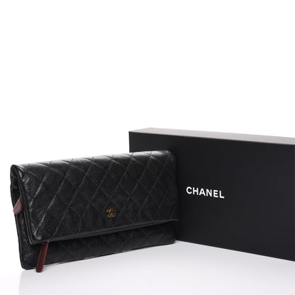 Chanel Caviar Quilted CC Beauty Clutch Black 9 of 9