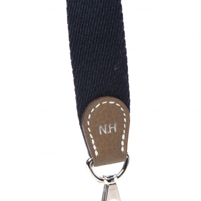 Hermes Taurillon Clemence Amazone Evelyne TPM Etoupe Bleu Indigo 8 of 12