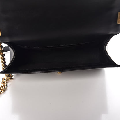 Chanel Lambskin Quilted Medium Boy Flap Black 5 of 8