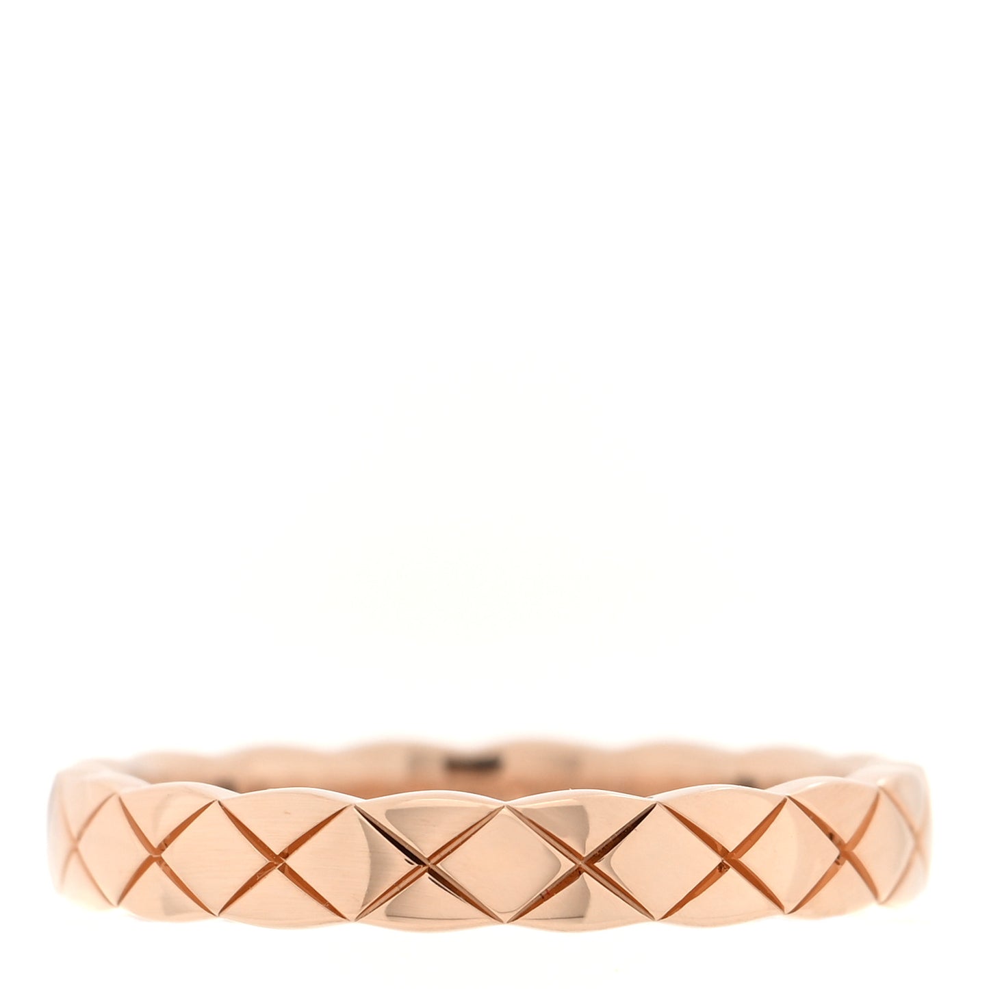 18K Beige Gold Mini Coco Crush Ring 52 6