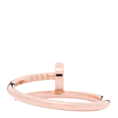 Cartier 18K Pink Gold Small Juste Un Clou Ring 54 6.75 3 of 5