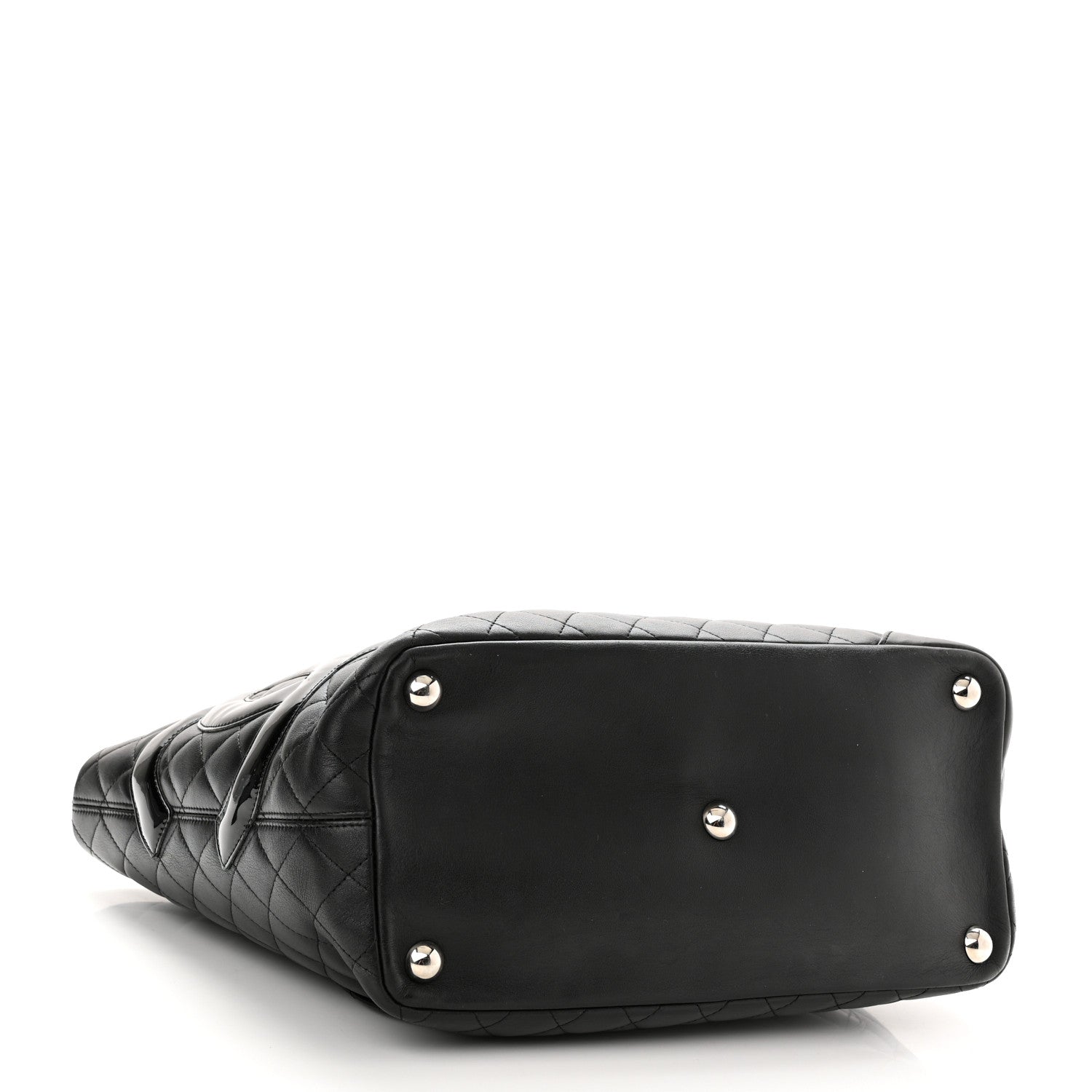 Chanel Calfskin Quilted Large Cambon Tote Black 4 of 10