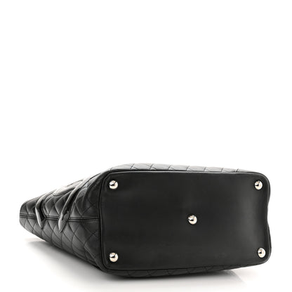 Chanel Calfskin Quilted Large Cambon Tote Black 4 of 10
