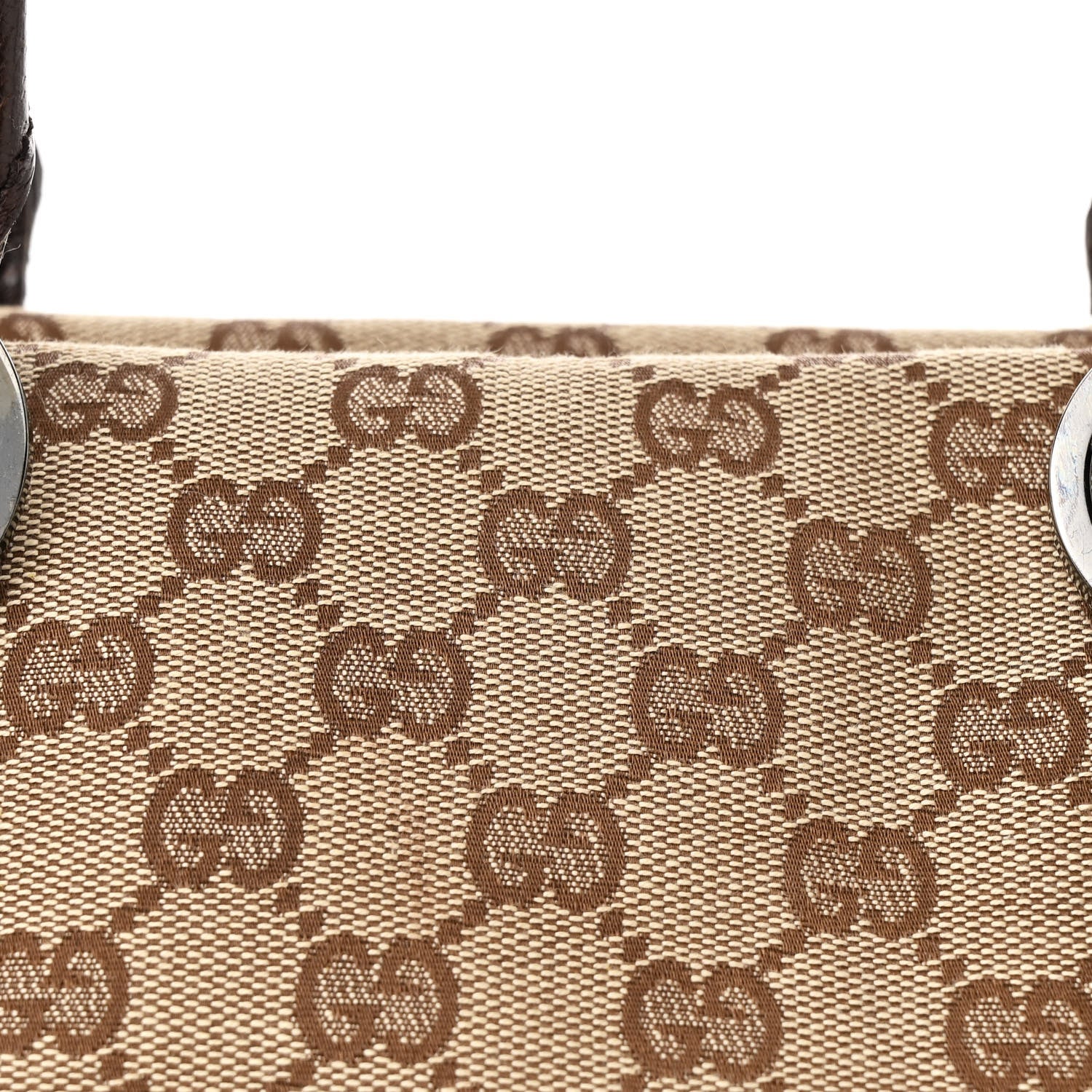 Gucci Monogram Small Boston Dark Brown 8 of 13