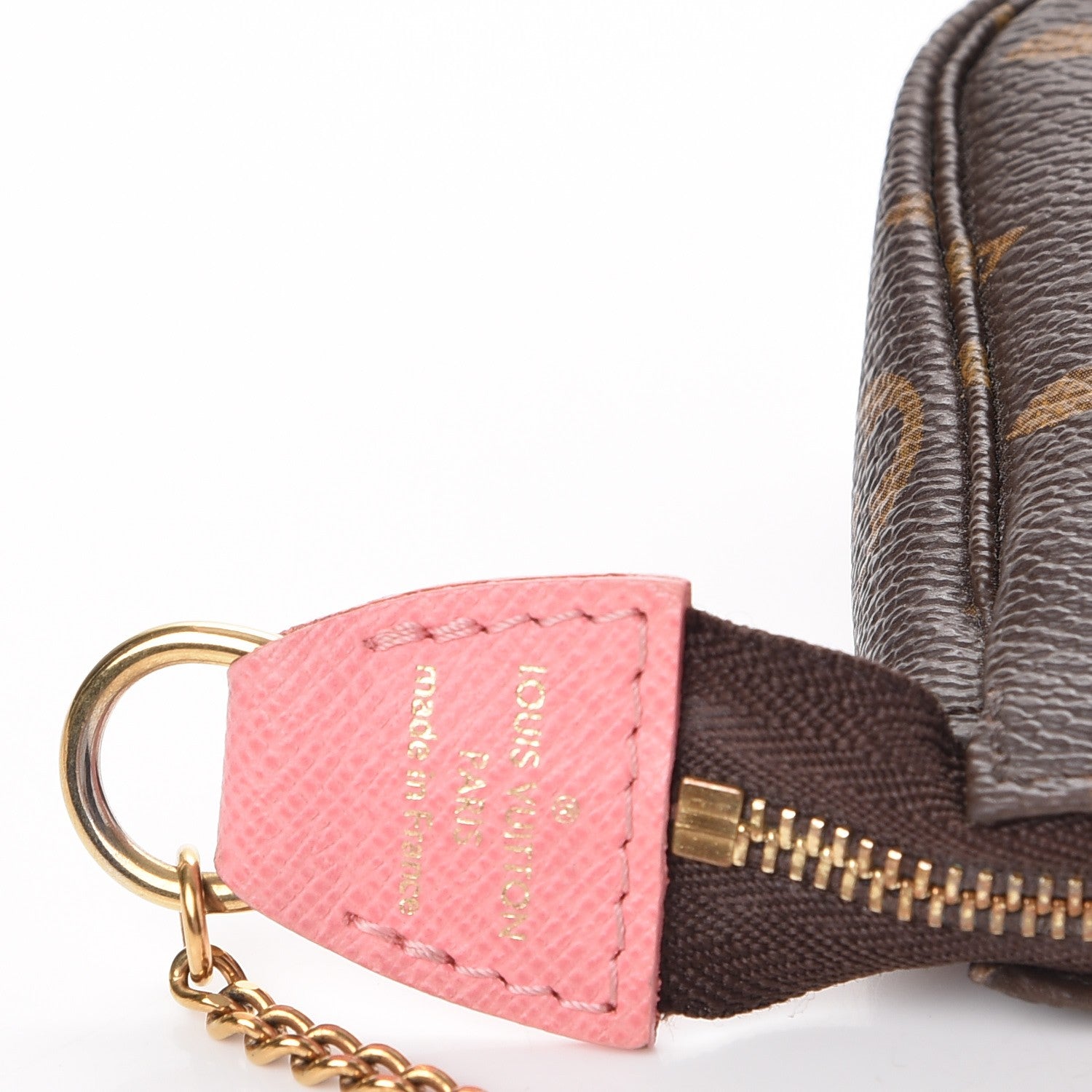 Louis Vuitton Monogram Illustre Mini Pochette Accessories Rose 6 of 8