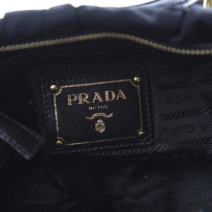 Prada Tessuto Nylon Gaufre Shopping Satchel Black 5 of 8