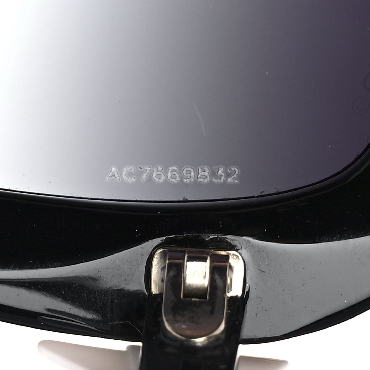 Acetate CC Bow Sunglasses 5171 Black White