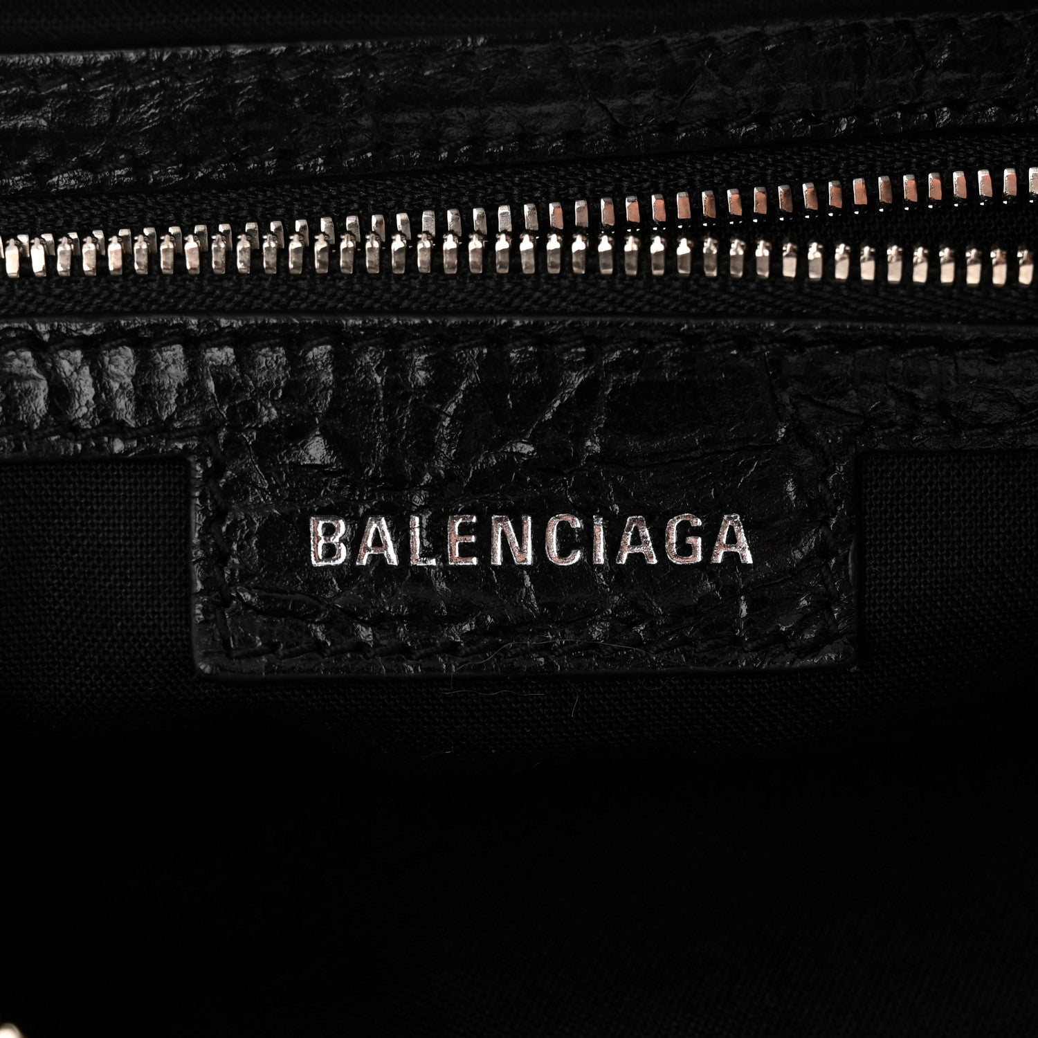 Balenciaga Agneau Arena Small Le Cagole Shoulder Bag Black 12 of 21