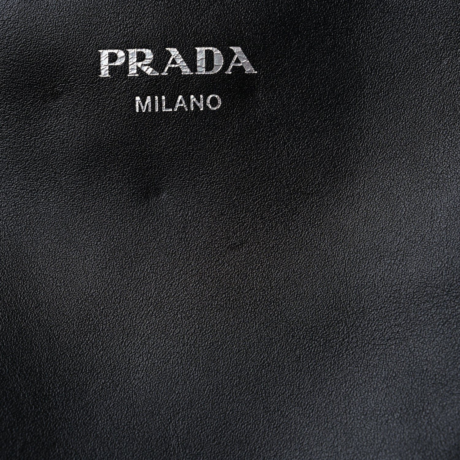 Prada Vitello Saffiano Cuir Double Triangle Shoulder Bag Black Celeste 11 of 11