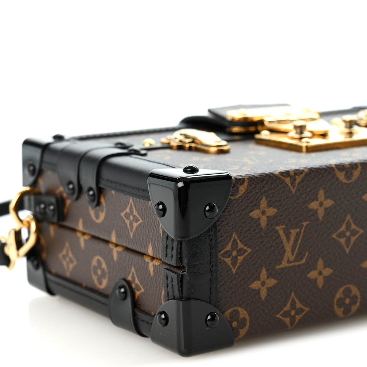 Louis Vuitton Monogram Petite Malle Black 8 of 11
