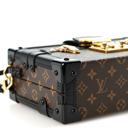 Louis Vuitton Monogram Petite Malle Black 8 of 11