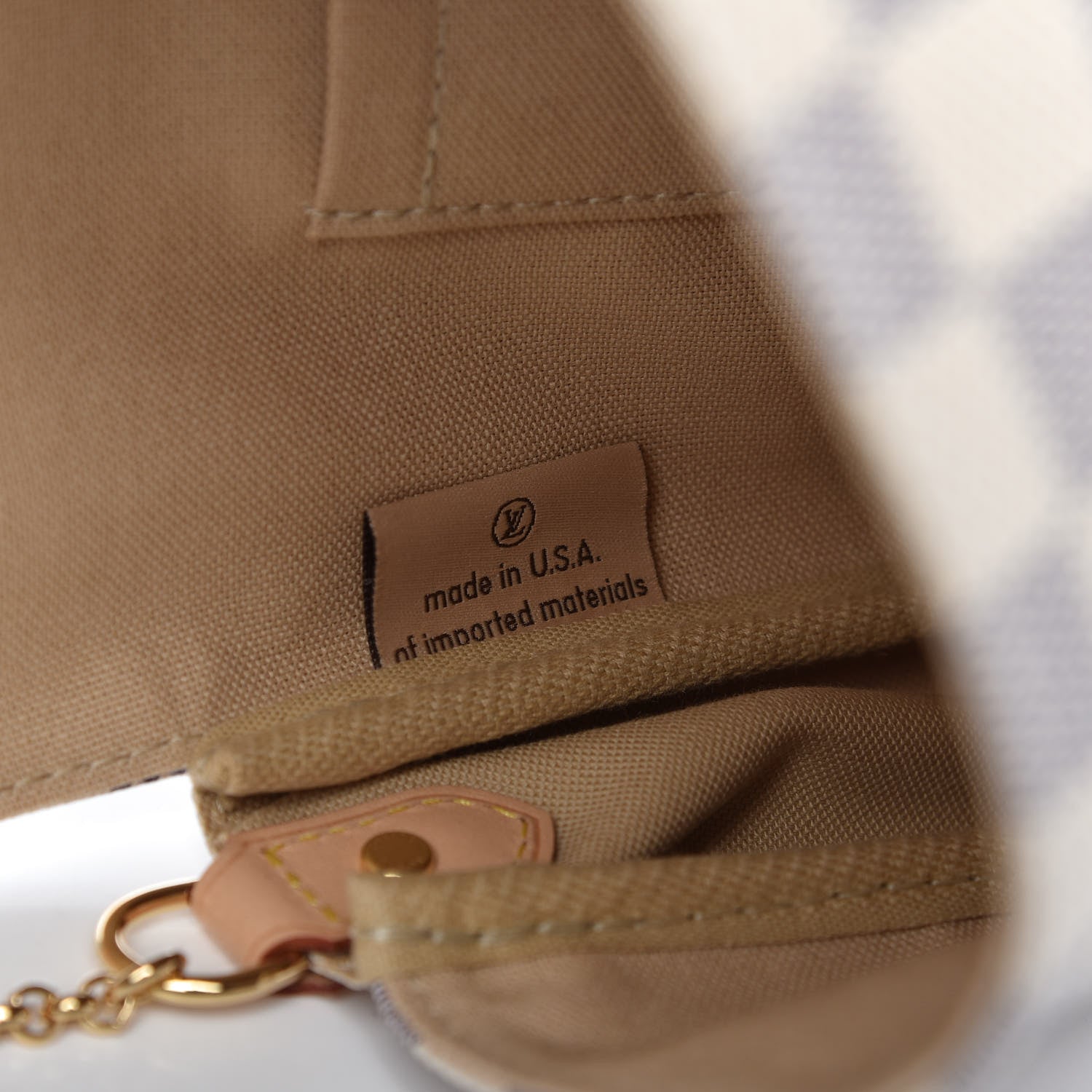 Louis Vuitton Damier Azur Favorite MM 9 of 10