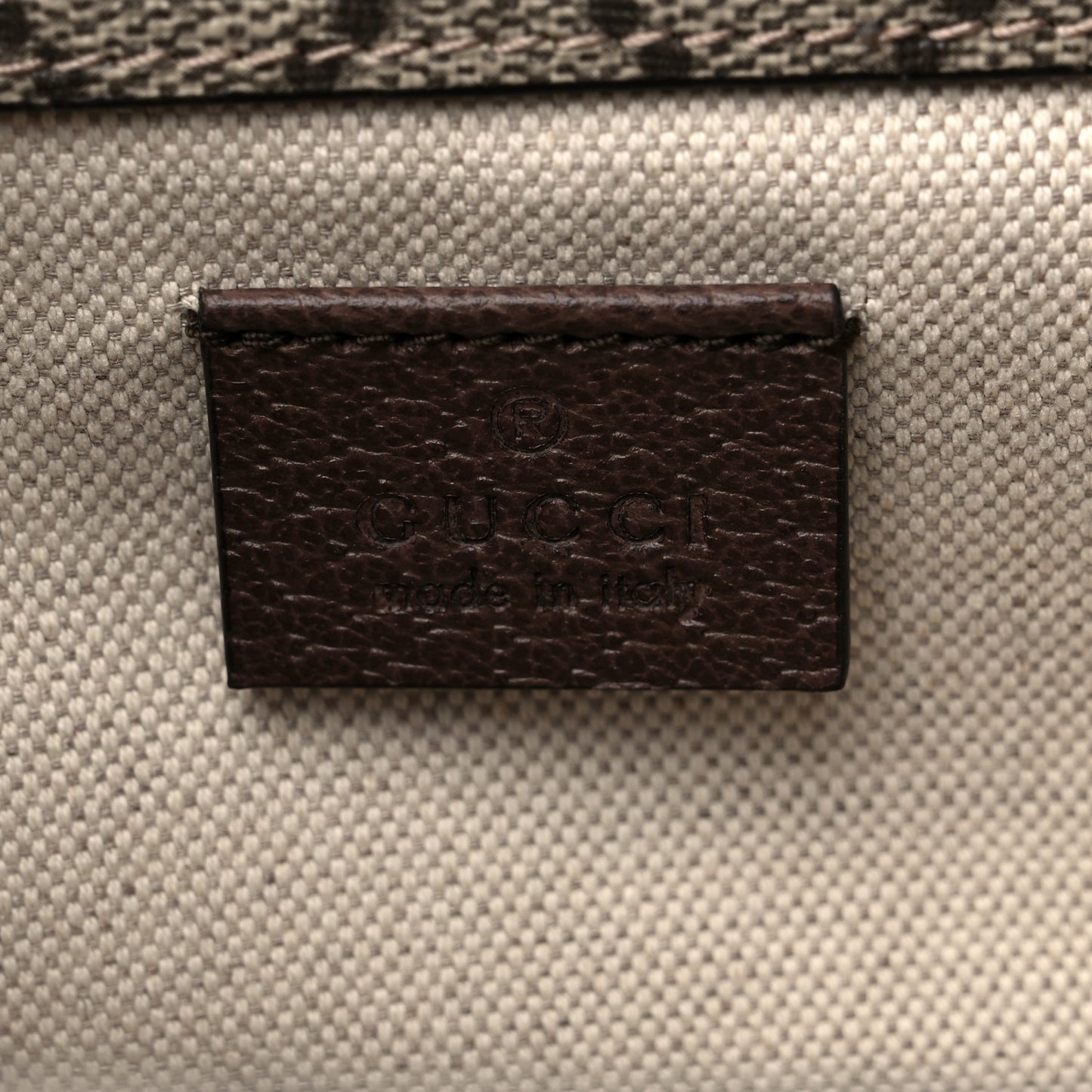 GG Supreme Monogram Web Small Neo Vintage Double Flap Messenger Bag Beige New Acero