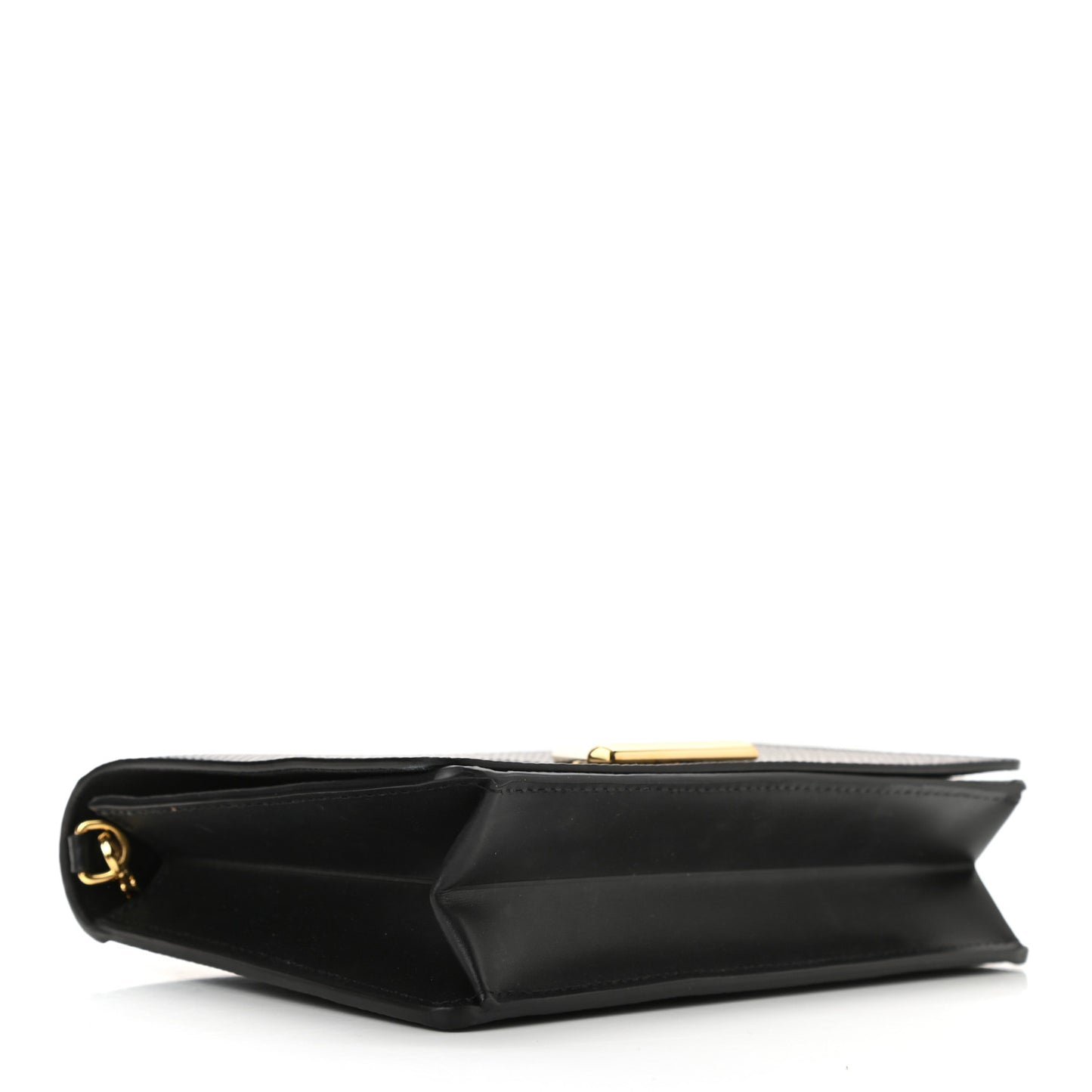 Epi Twist Belt Chain Wallet Black