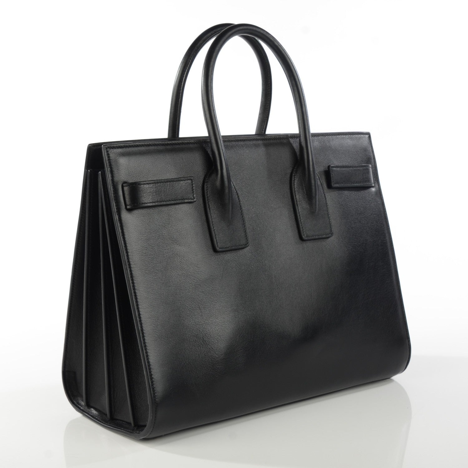 Saint Laurent Calfskin Small Sac De Jour Black 3 of 7