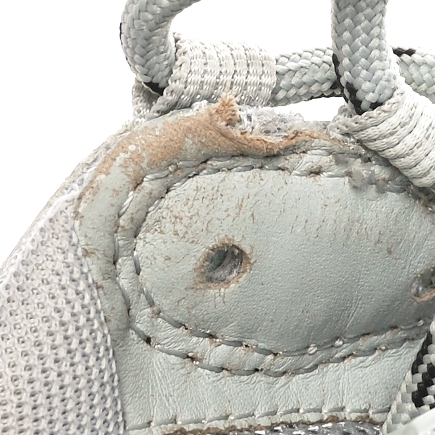 Balenciaga Fabric Mesh Clear Sole Womens Triple S Sneakers 39 Pearl Grey 10 of 10