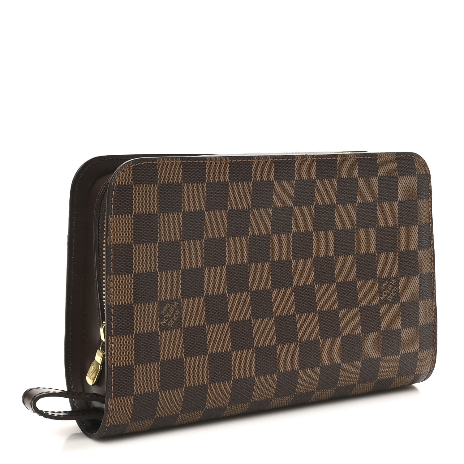 Louis Vuitton Damier Ebene Pochette Saint Louis Clutch 3 of 9
