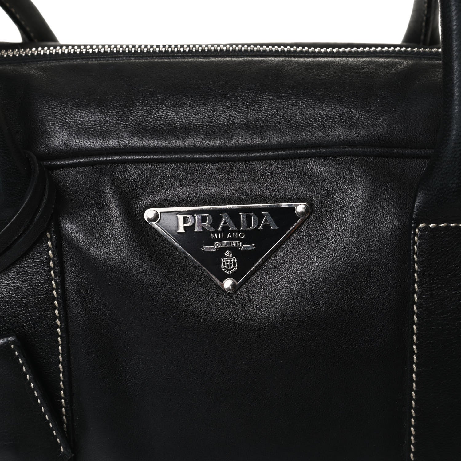 Prada Nappa Hydra Shoulder Bag Black 10 of 20